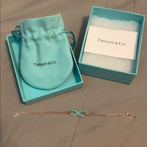 Tiffany & Co. Double chain Infinity Bracelet